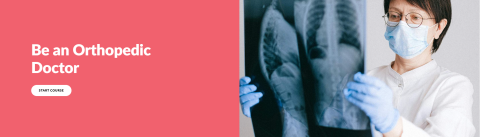 A woman wearing plastic gloves and a medical mask holds up an x-ray.